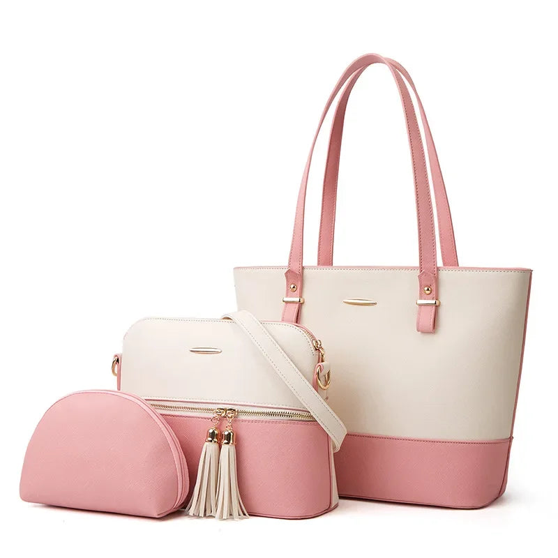 Sac Cabas Femme 3 pièces