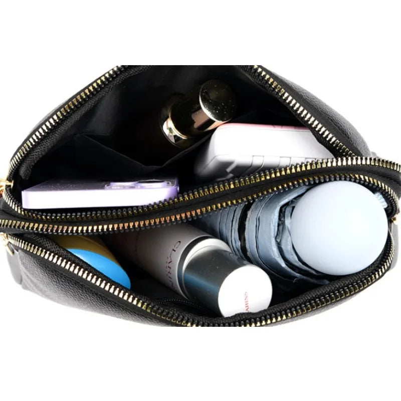 Sac à Main à Bandoulière Design et Élégant Noir