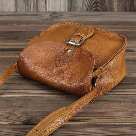 Sac Besace Cuir Femme Vintage