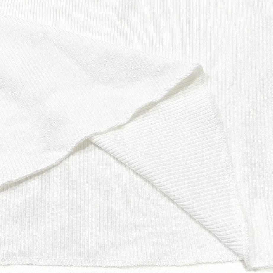 Haut Femme Côtelé à Manches Longues – T-Shirt Henley avec Boutons