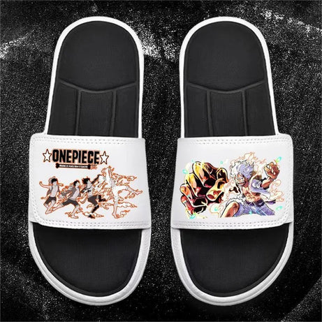 Chaussure manga one piece - Chaussons confortables style plat inspirés de