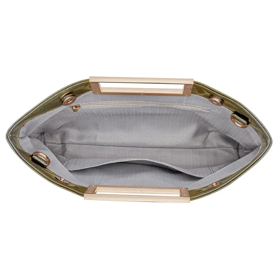 Sac à main doré pochette