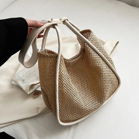 Sac Fourre Tout en Paille