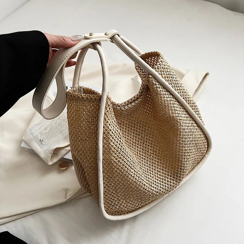 Sac Fourre Tout en Paille