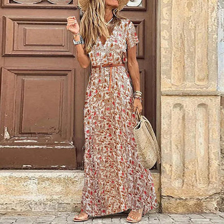 Böhmisches Sommerkleid im Boho-Stil für Damen Paolly