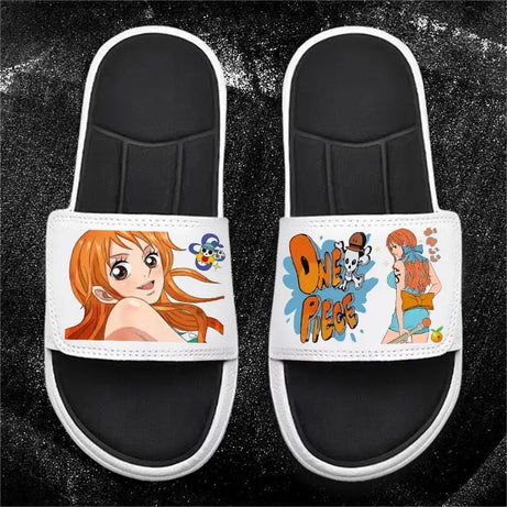 Chaussure manga one piece - Chaussons confortables style plat inspirés de