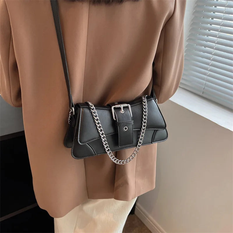 Sac à main rectangulaire à chaîne