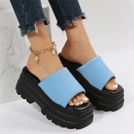 Nylon-Keilsandalen für Damen - Voot