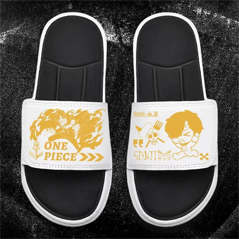 Chaussure manga one piece - Chaussons confortables style plat inspirés de