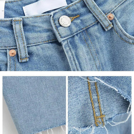 Jupe en jean Taille Haute Maxi pour Femme Milly