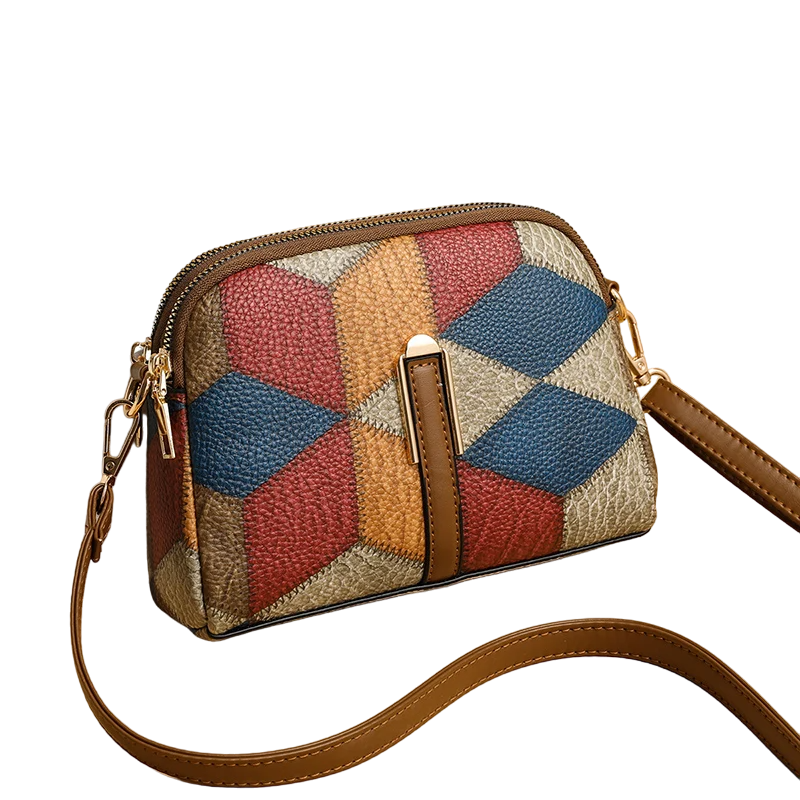 Sac à main vintage coloré