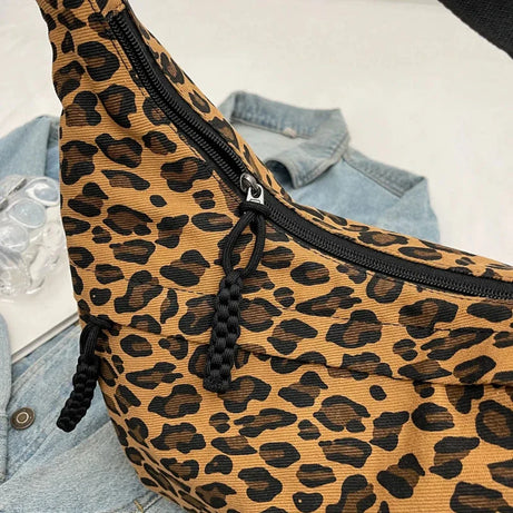 Sac Banane Léopard à Bandoulière