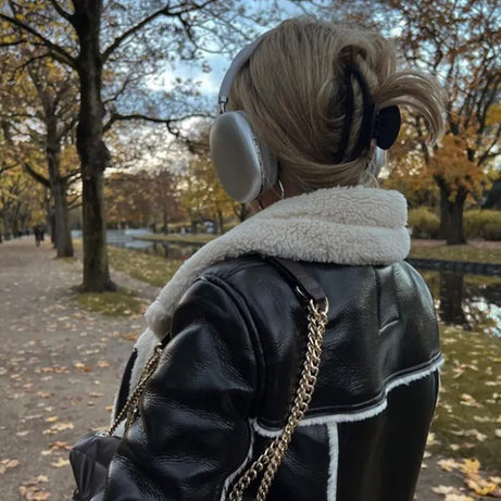 Doppelseitige Kurzjacke für Damen