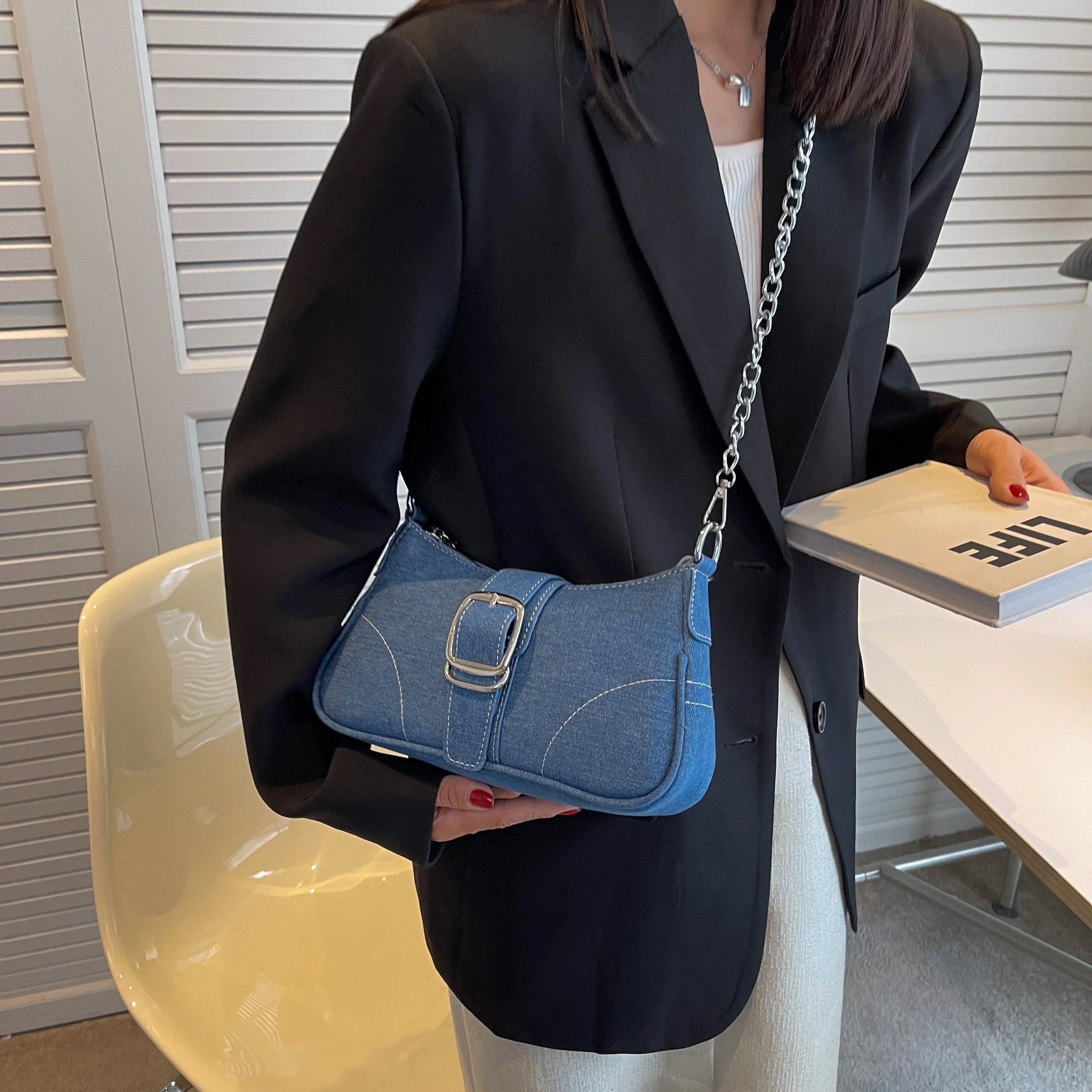 Sac à main jean chic