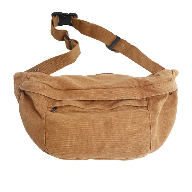 Grand sac à main banane XXL camel