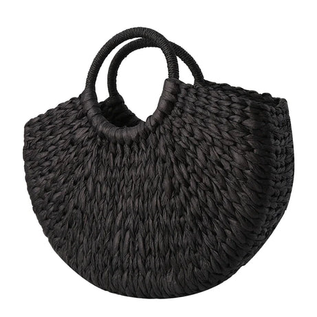 Sac à main paille tressée