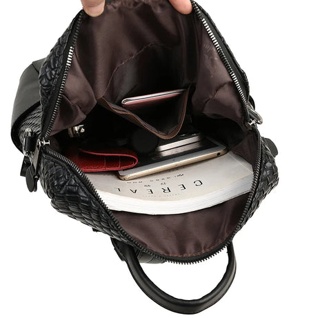 Sac à Main et à Dos Femme Raffiné et Élégant Noir