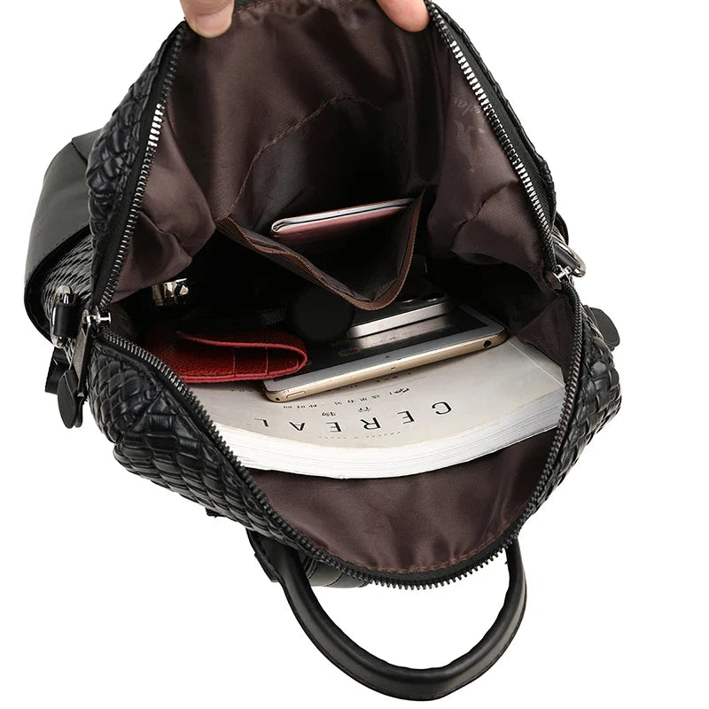 Sac à Main et à Dos Femme Raffiné et Élégant Noir