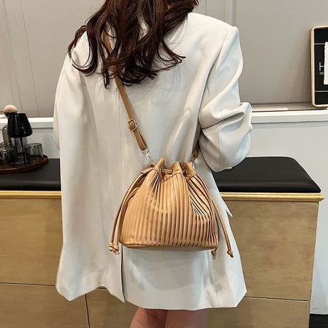 Sac Femme Bourse Bleu et Souple
