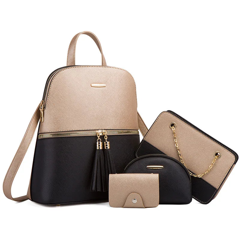 Ensemble Sac à Dos et Portefeuille Femme
