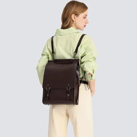Petit sac à main à dos cuir femme