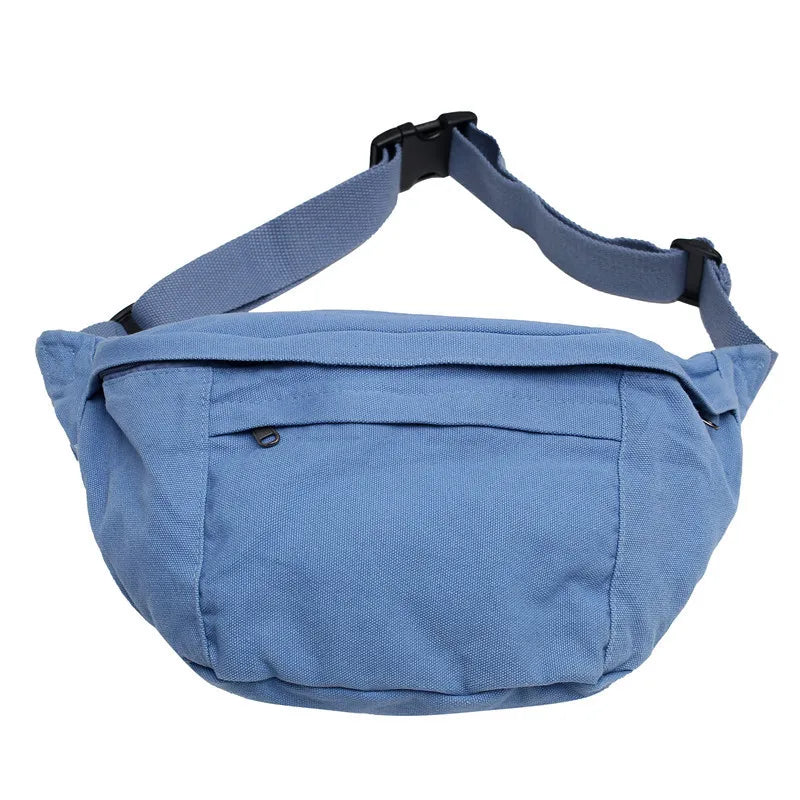 Grand sac à main banane XXL bleu