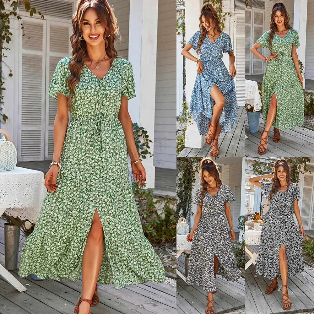 Robe bohème vintage pour femmes