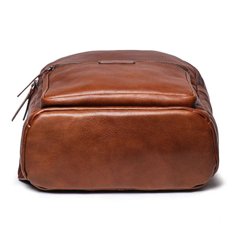 Sac à main à dos cuir homme