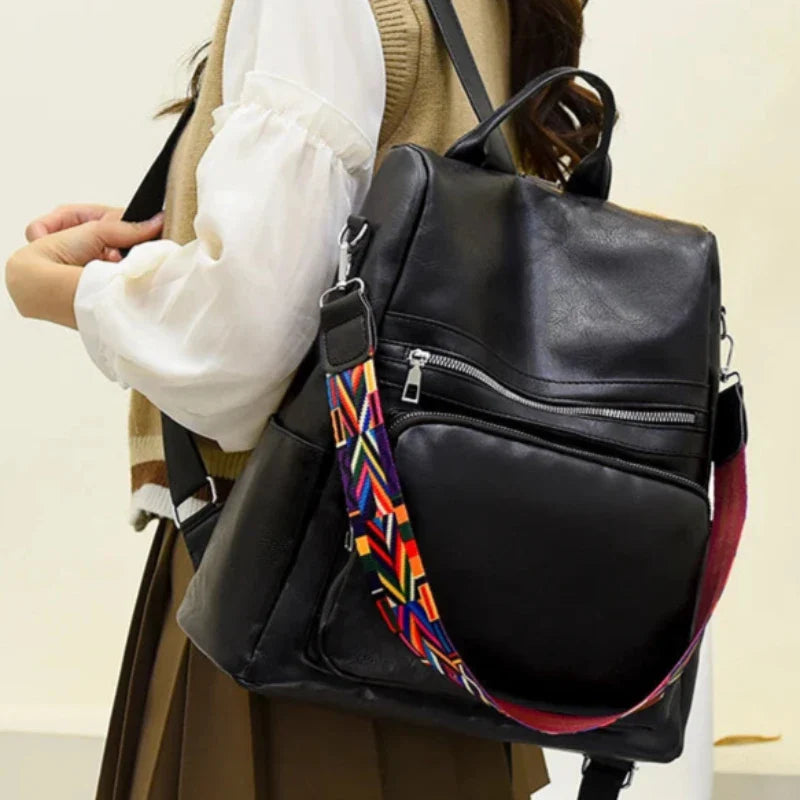 Sac à Main et à Dos Femme Multipoches Design
