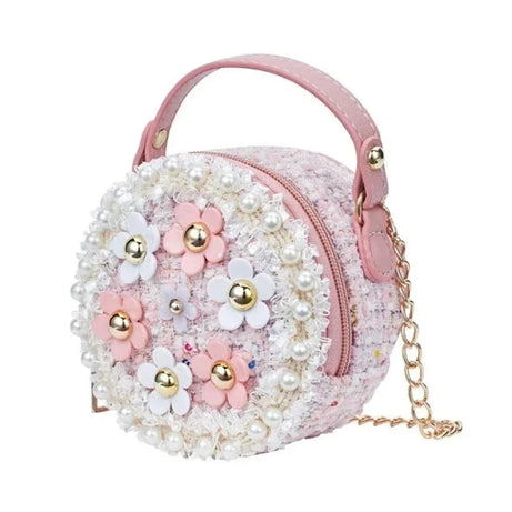 Sac à main fillette perle