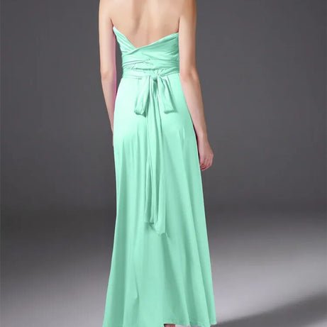 Laura - Robe soirée longue style rouge Boho pour Femmes