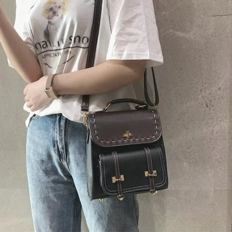 Petit Sac à Dos Vintage Femme