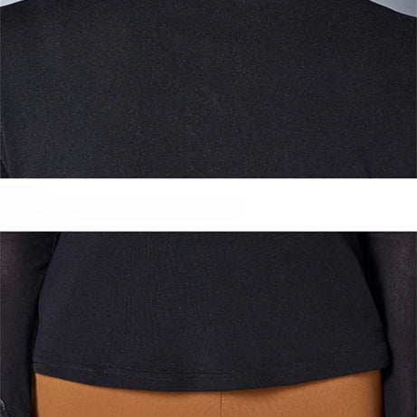 Chemisiers en dentelle à manches longues pour femmes Katoo