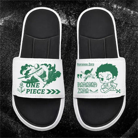 Chaussure manga one piece - Chaussons confortables style plat inspirés de