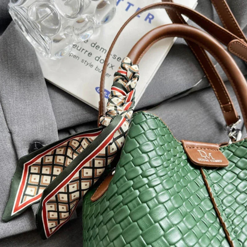 Sac Femme Seau Original Effet Écailles