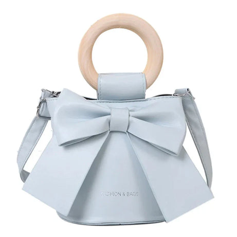 Sac Femme Bourse Chic à Noeud de Papillon