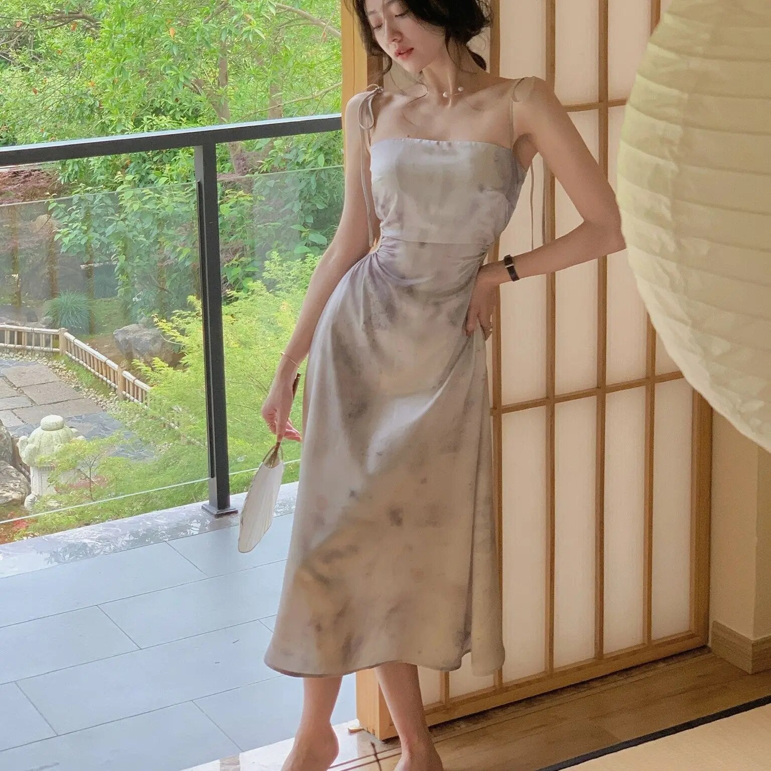 Nina – Mittellange Abendkleider aus Satin für Damen