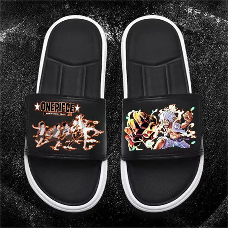 Chaussure manga one piece - Chaussons confortables style plat inspirés de