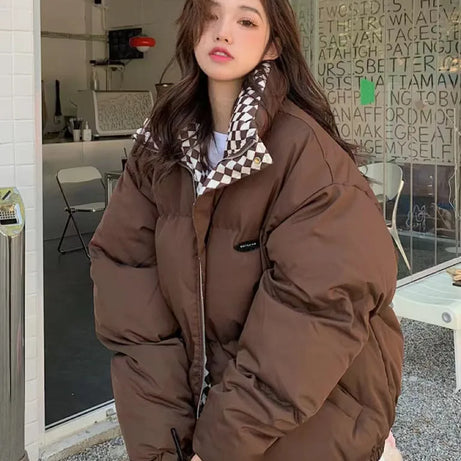 Women's cotton down jacket