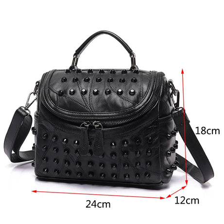 Sac Bandoulière Clouté
