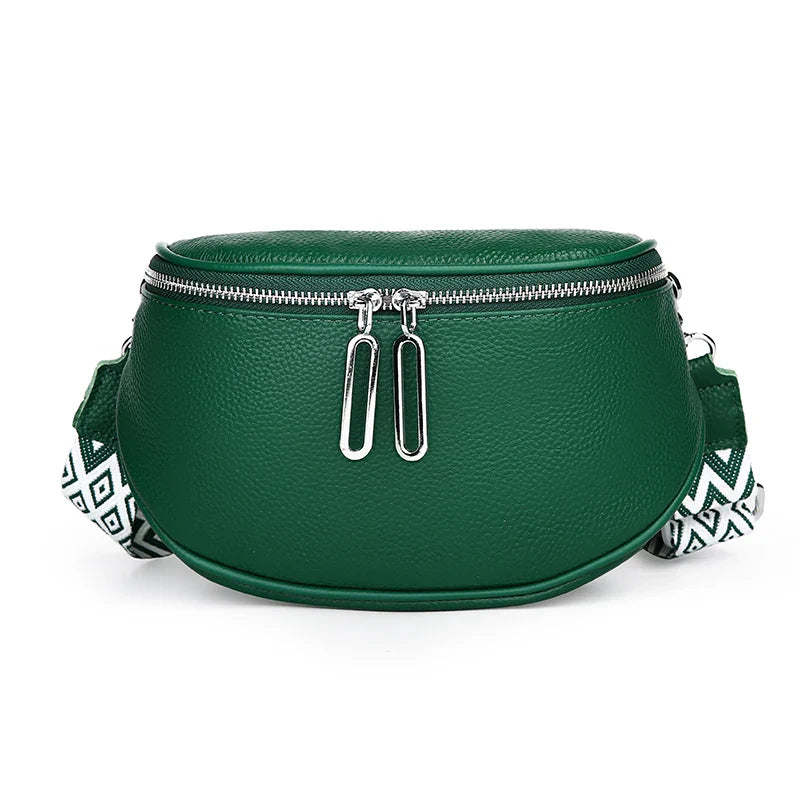 Sac à main banane cuir femme