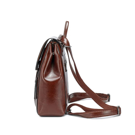 Sac à main à dos cuir femme
