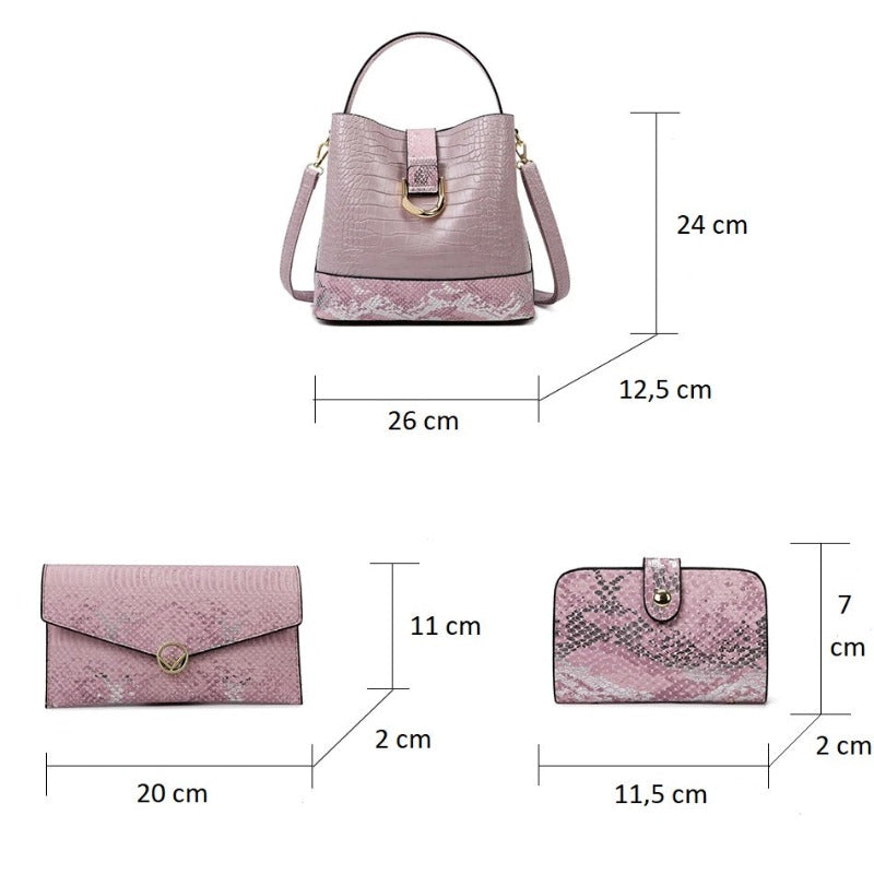 Sac à Main Femme avec Portefeuille Assorti