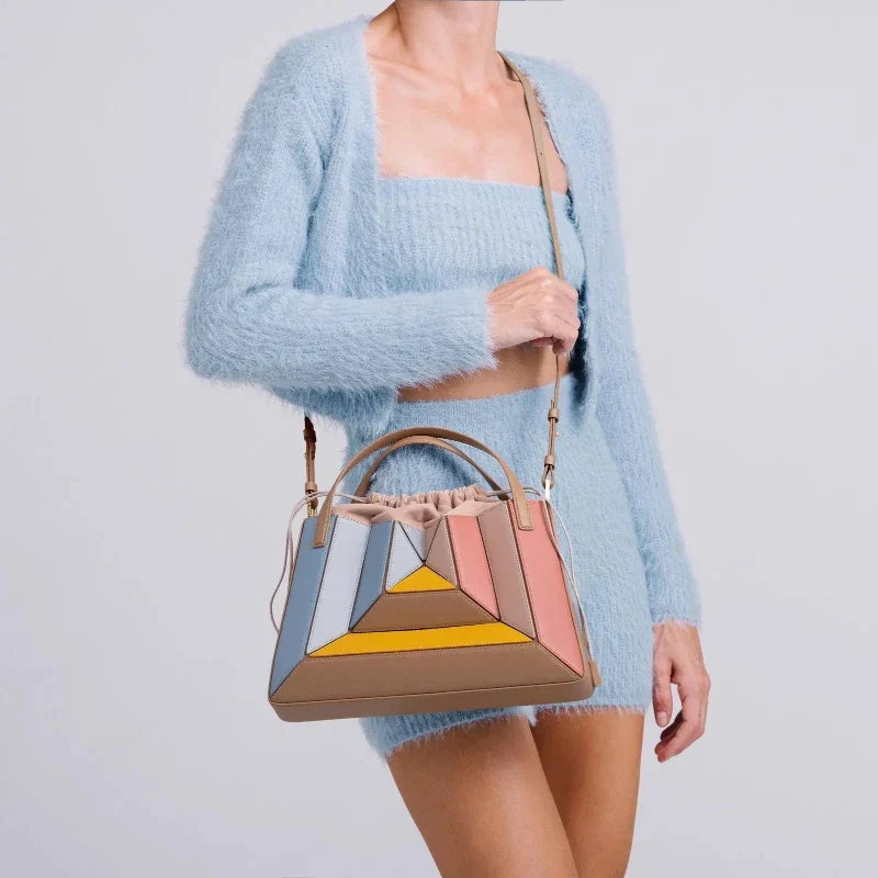 Sac à Main Design Géométrique Audacieux