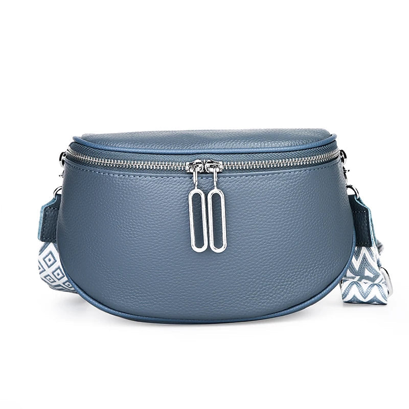 Sac à main banane cuir femme