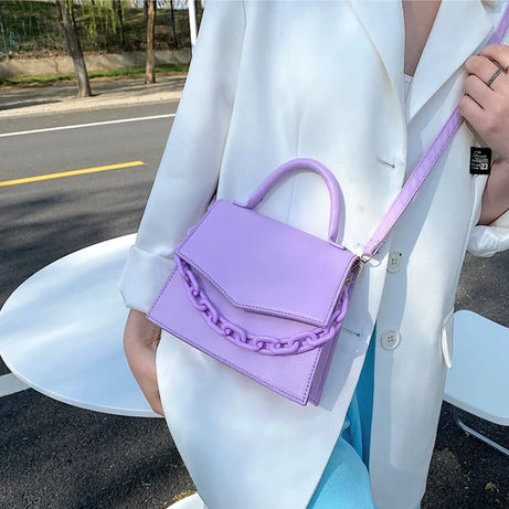 Sac à Main Avec Chaîne Tendance
