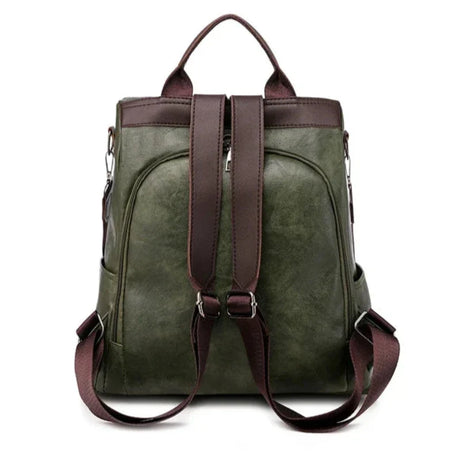 Sac à Main et à Dos Femme Élégant Kaki