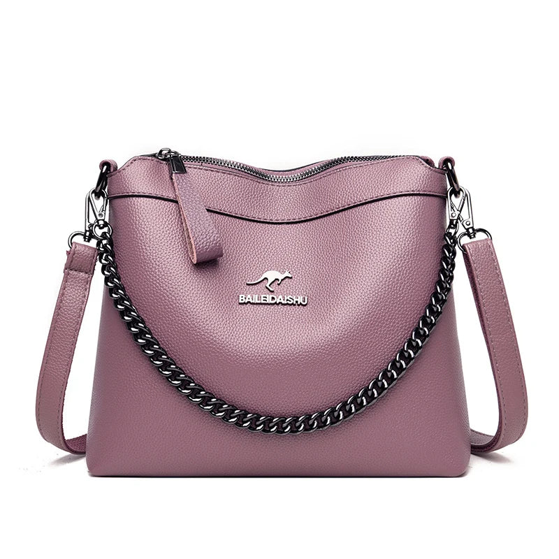 Sac à Main PU avec Chaîne