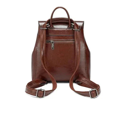 Sac à main à dos cuir femme