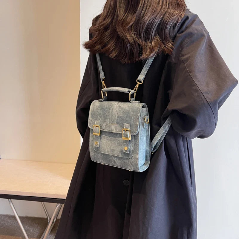 Sac Cartable Femme Bleu Design Élégant